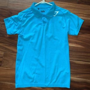 Gymshark men’s blue polo